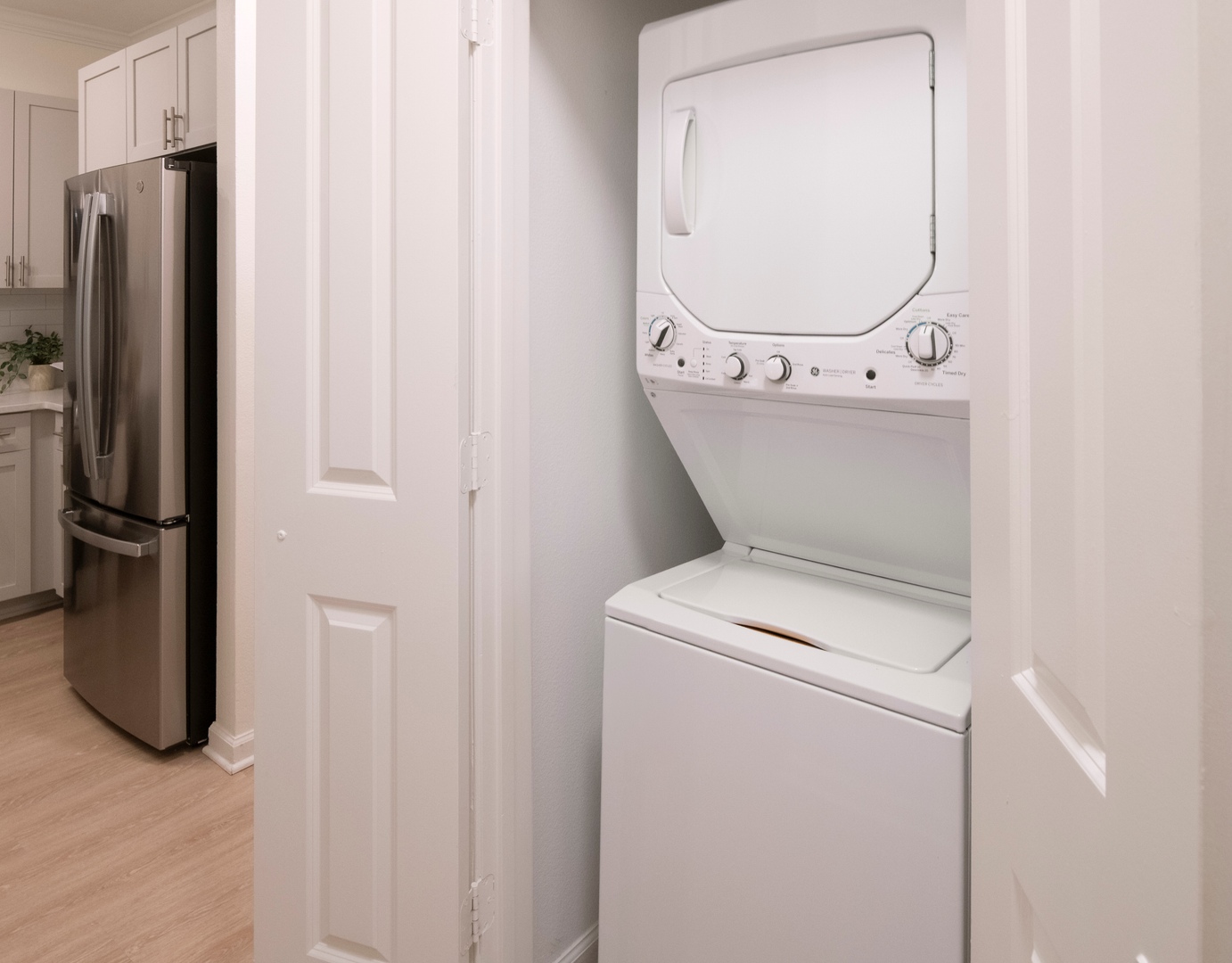 Washer and dryer