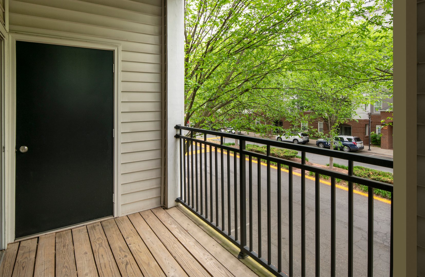 Private apartment balcony